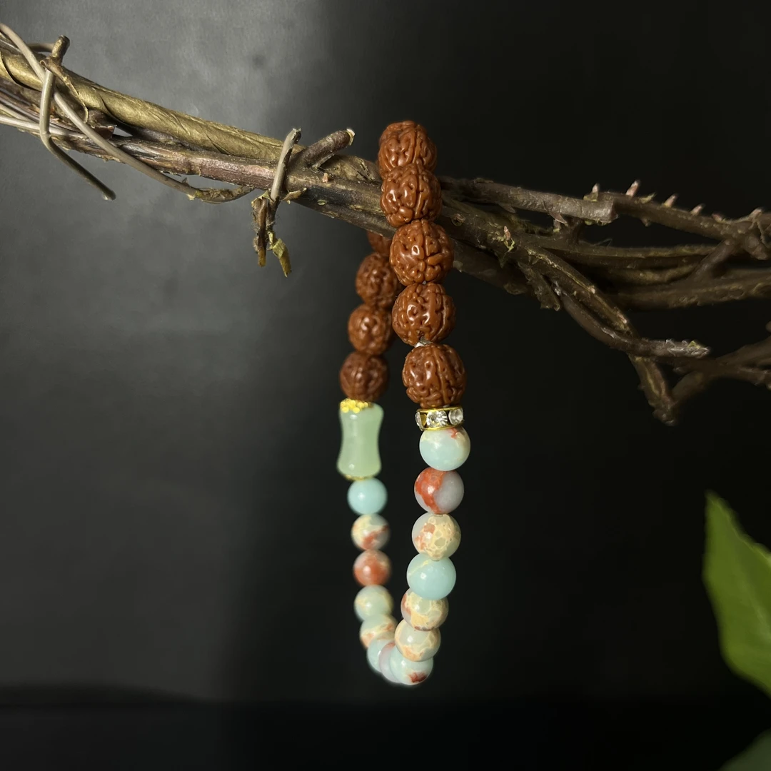 S-0283  精品金刚菩提手串搭配礼盒