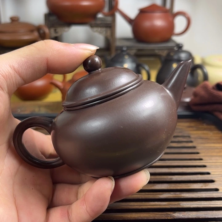 原矿紫砂半手工制作