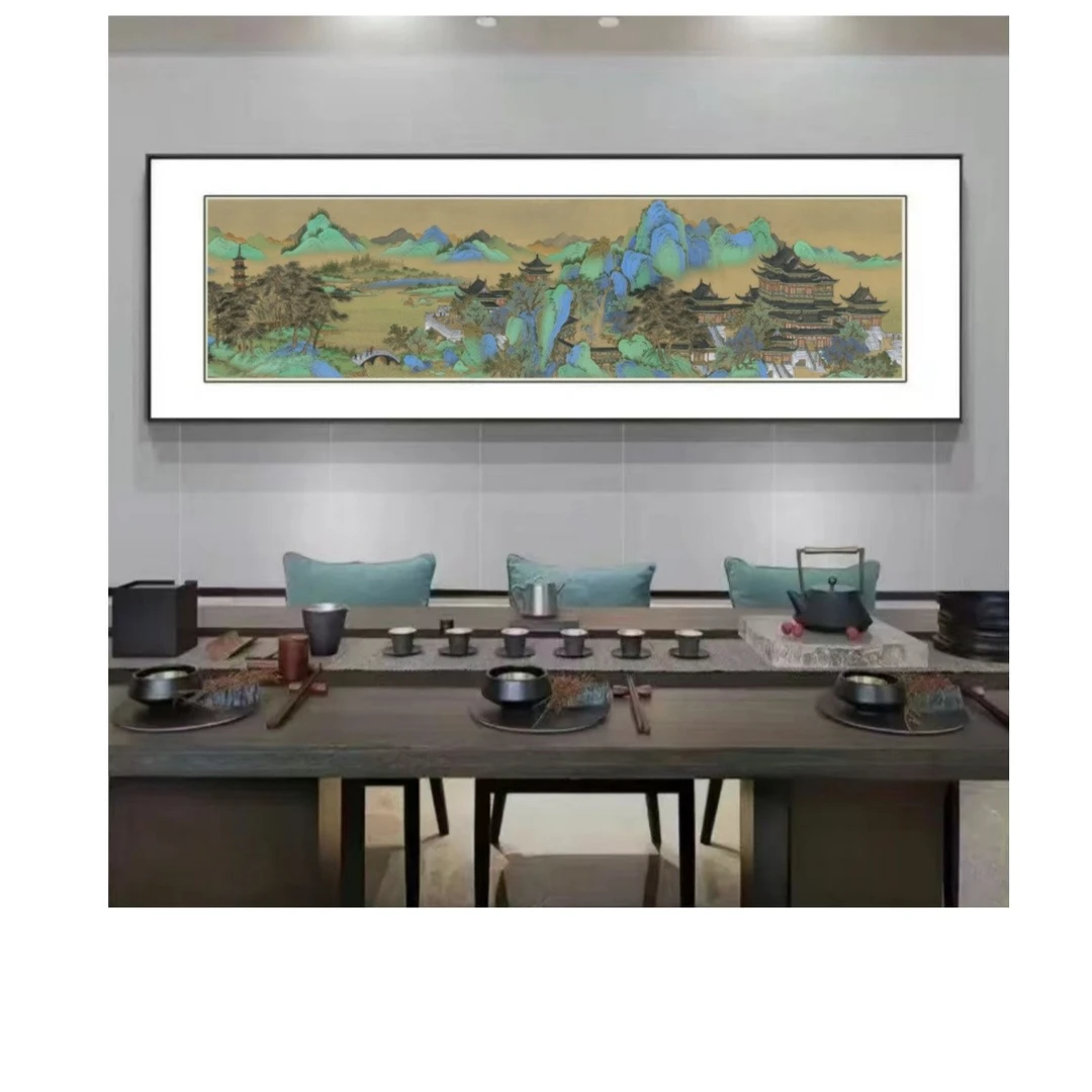 《山河万象锦绣图》敦煌画派井灏先生作品