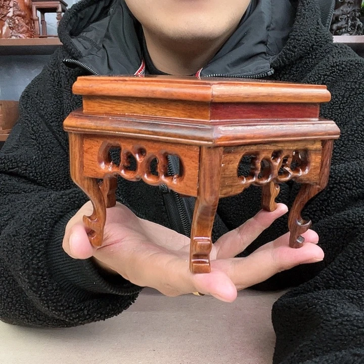 乌木类端景台小李子红木工艺品