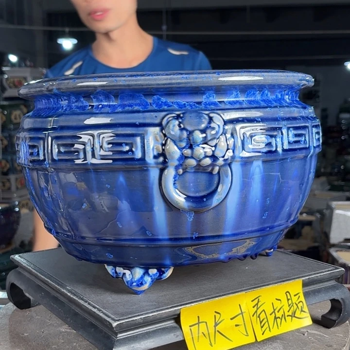 一风堂石湾花盆 内26*18缝隙