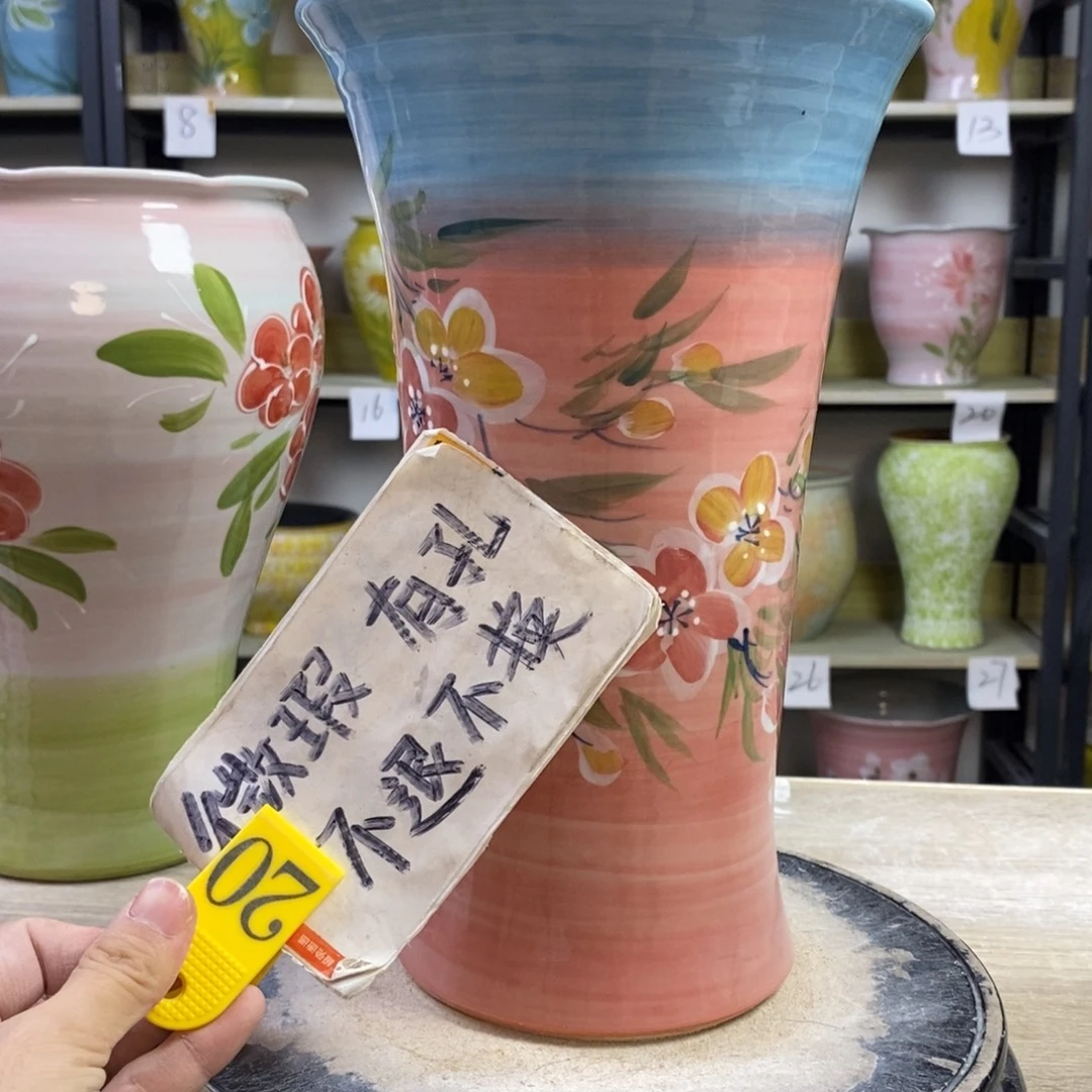 *****景德镇手工手绘花盆
