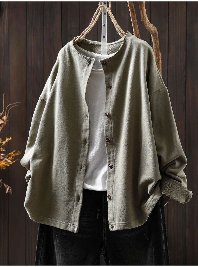 春秋外套女2025新款爆款松弛感高级小众不撞款纯色休闲百搭上衣