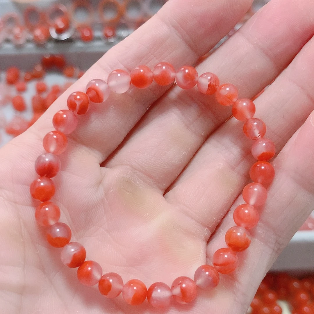 南红玛瑙未镶嵌手串