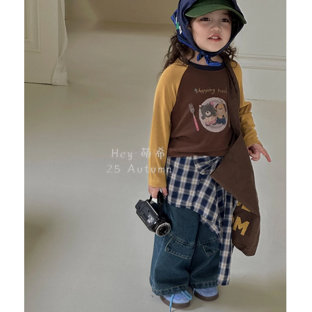 萌希·25秋~韩版上衣M5177（汉服）咖色