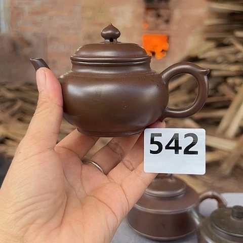 ?****?戬谷龙窑柴烧茶壶542