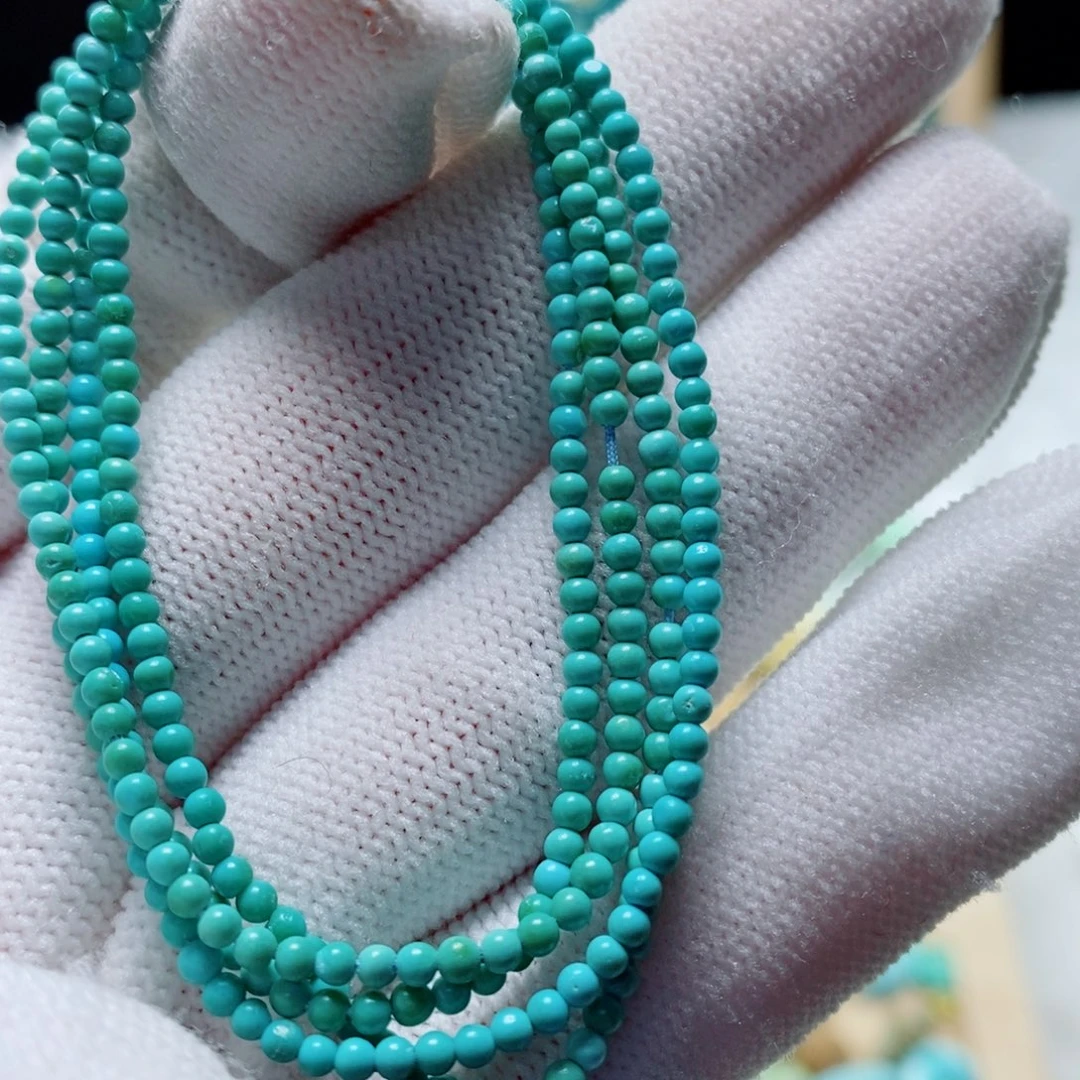 绿松石未镶嵌颈饰