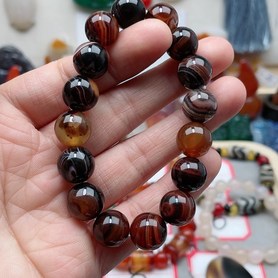 玛瑙/玉髓颈饰合金我****7