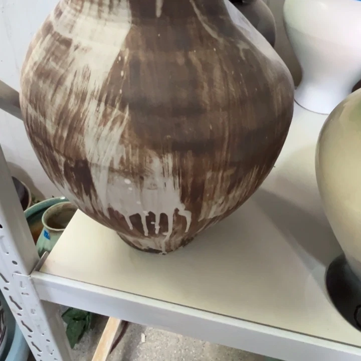 阳***光景德镇陶瓷花盆花器597