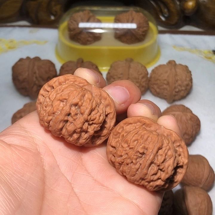 文玩核桃把件37京东第一矮