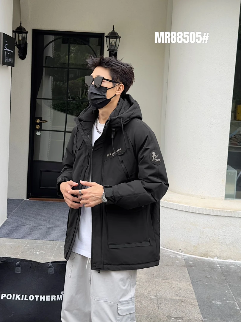 88505#冬季新款潮流韩版时尚保暖加厚外套（无水洗标）