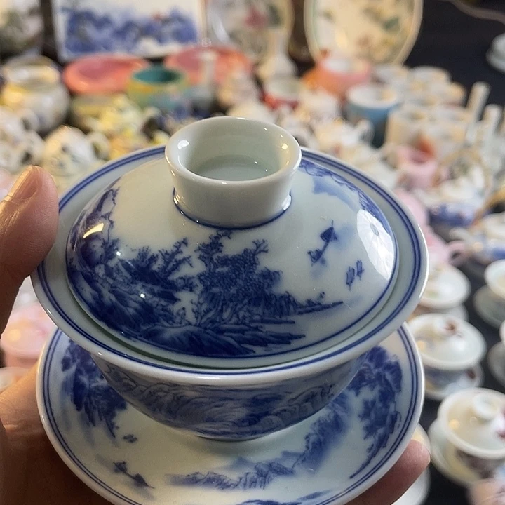 瓷片景德镇陶瓷茶具