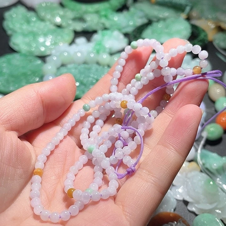 颈饰未镶嵌翡翠天