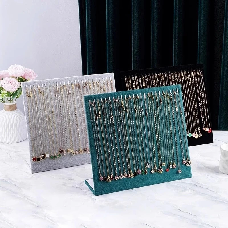 首饰展示架 项链手链展示架饰品挂架陈列收纳板珠宝道具耳环吊坠