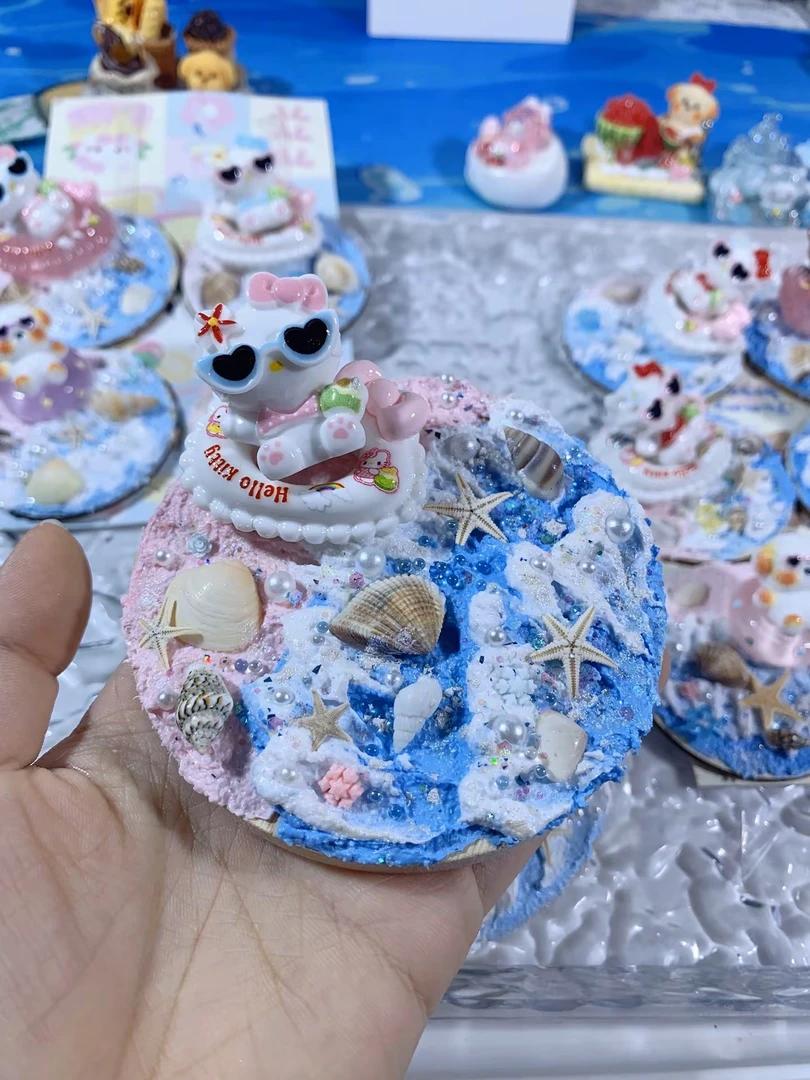 奶油胶手工发夹百货