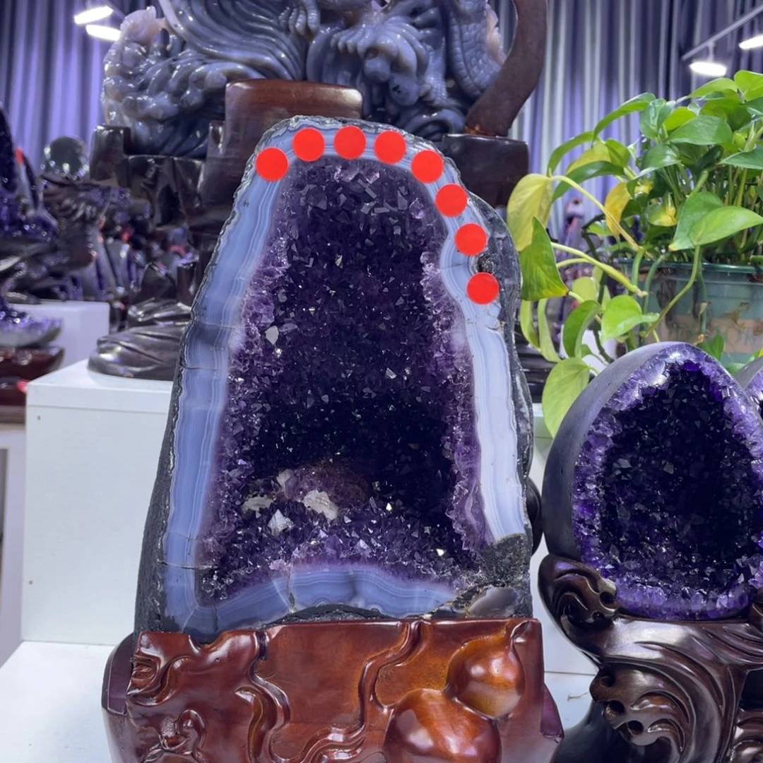未镶嵌大型摆件（非配饰）紫晶