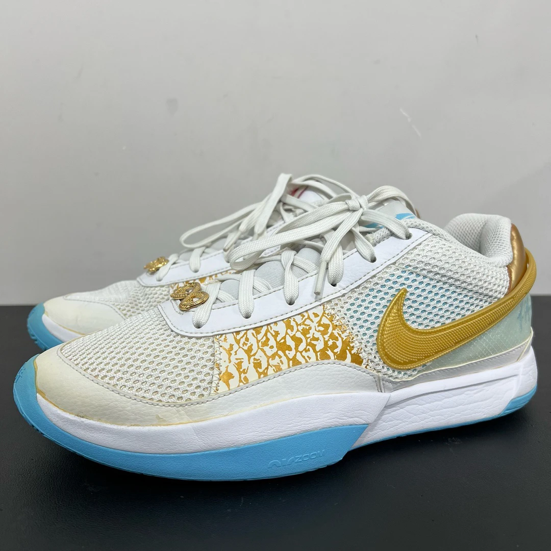 90新 NIKE/耐克 44码/JA1莫兰特一代龙年实战潮鞋球鞋/9新/无原盒