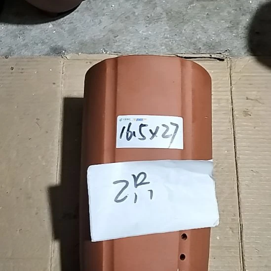 紫砂红泥抽角六方两个