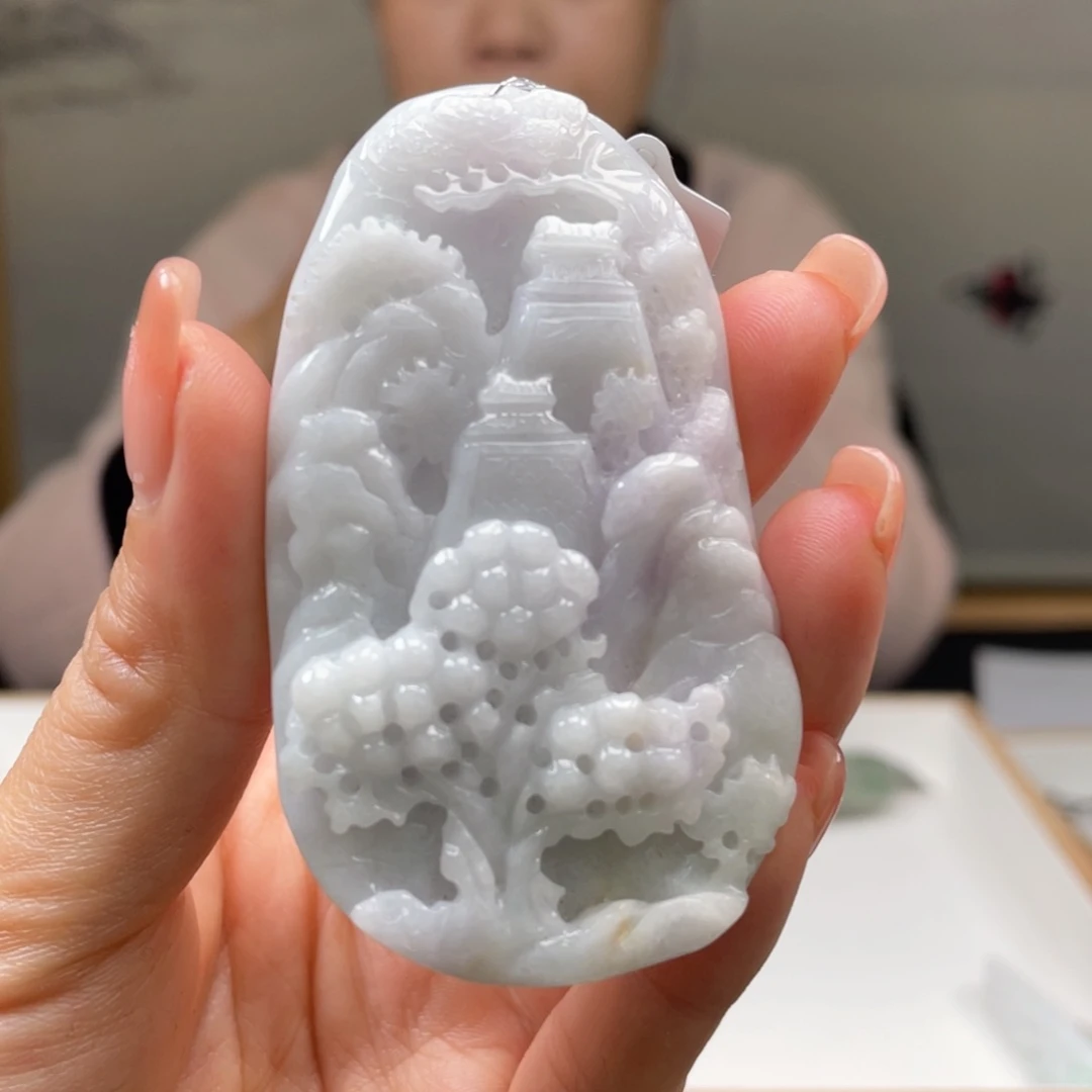 翡翠吊坠(不含链)未镶嵌