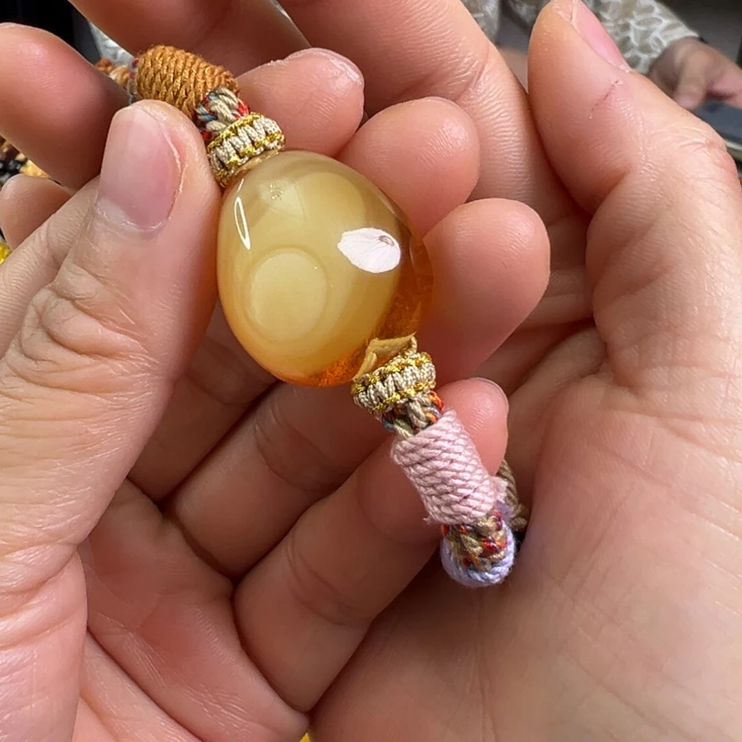 蜜蜡裸石未镶嵌佳**梦蜜蜡