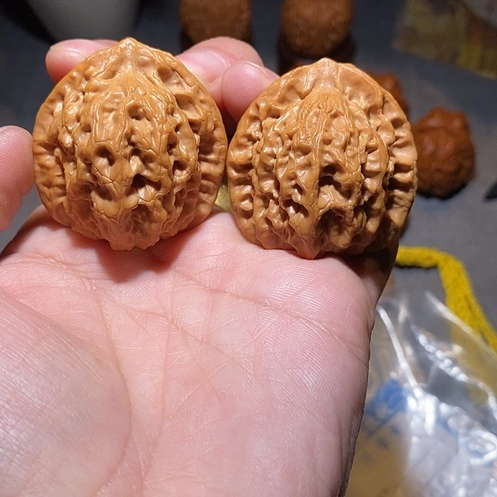 文玩核桃把件全品无修39尺蓟县佛肚