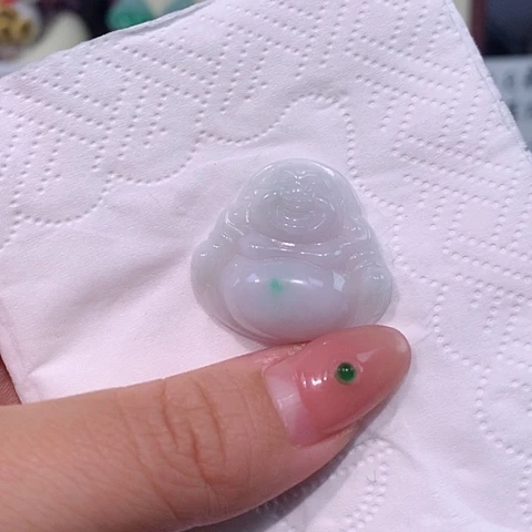 颈饰未镶嵌翡翠佛公