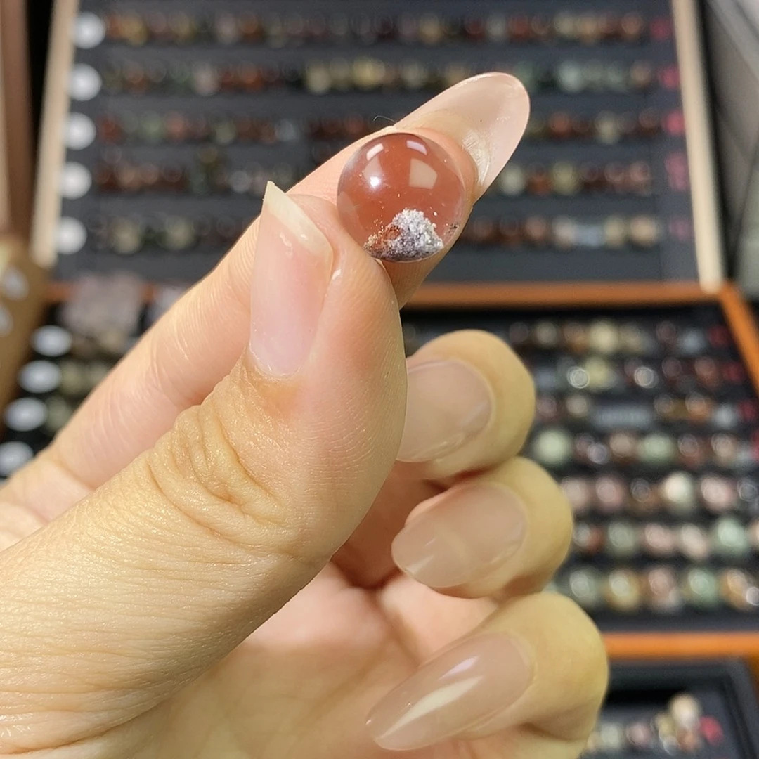 水晶手链银S925镶嵌兮*