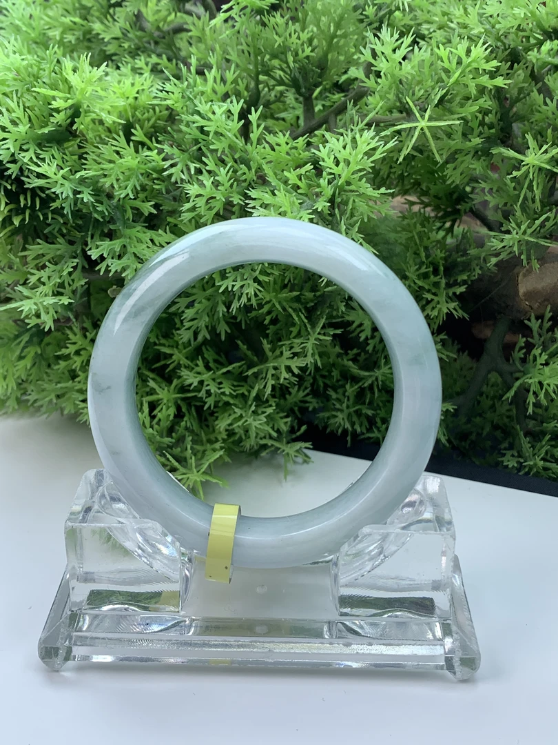 【刘思懿】天然缅甸A货翡翠手镯-I-14