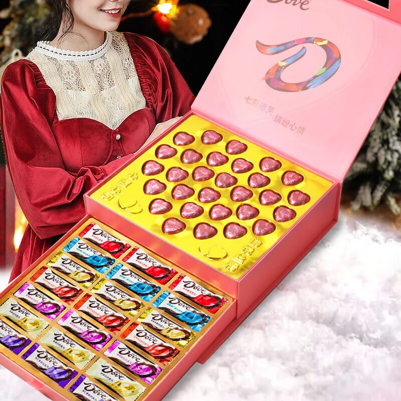 德芙心语巧克力礼盒送女友送老婆七夕情人浪漫仪式感女生生日礼物