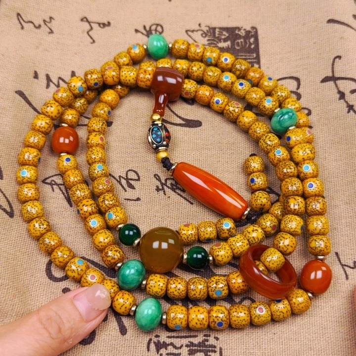 星月菩提吊坠大*点脖挂