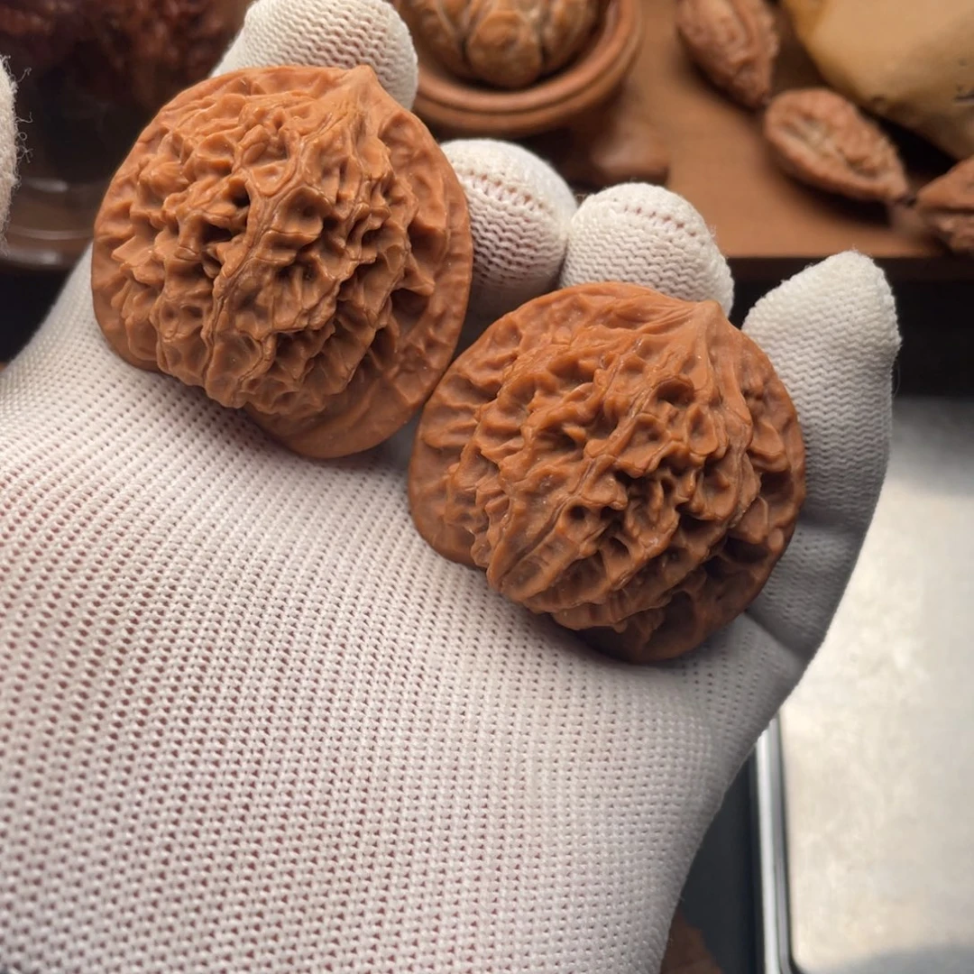 吊坠文玩核桃盘龙纹