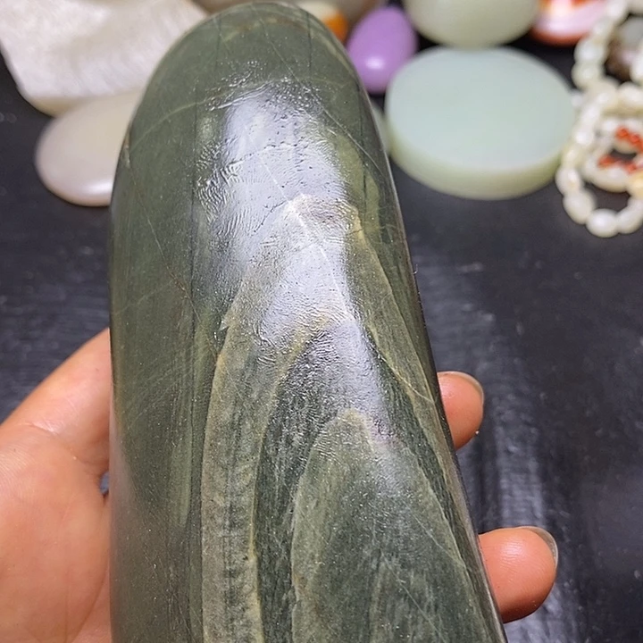 顺***a和田玉未镶嵌摆件