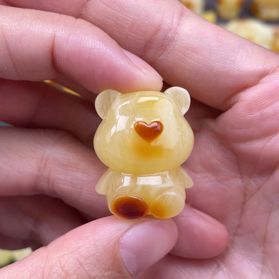 裸石琥珀未镶嵌蜜蜡