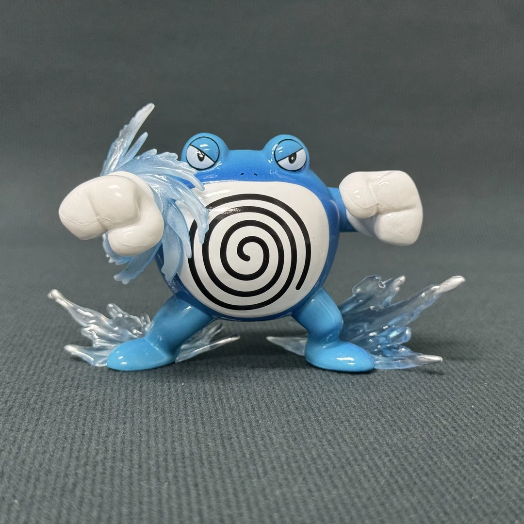 【现货48小时内发】真新镇蚊香蛙进化组复刻快泳娃微树脂雕像