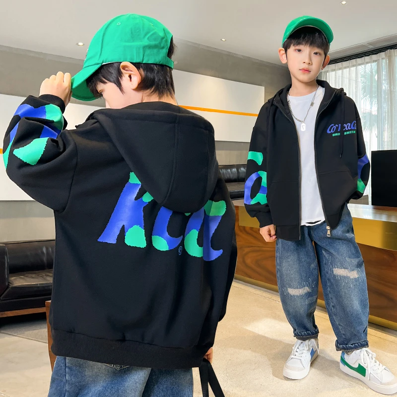 男童棒球服外套春秋款2025新款中大童秋季儿童炸街痞帅秋装上衣潮