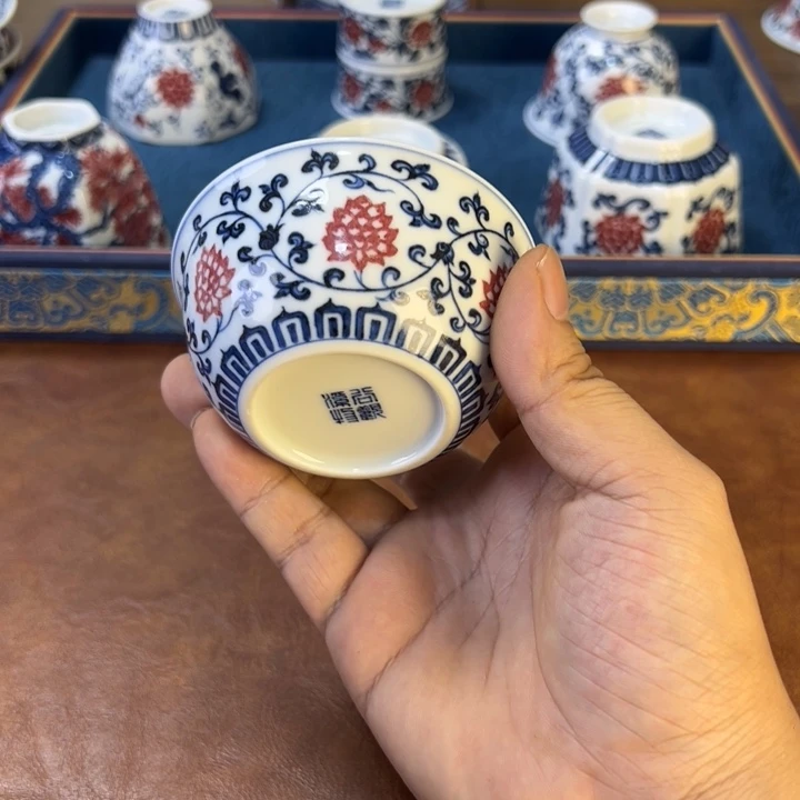 摆件微瑕景德镇茶器百宝箱