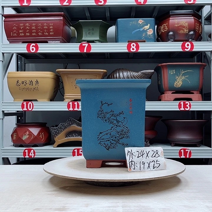 紫砂花盆紫砂花盆