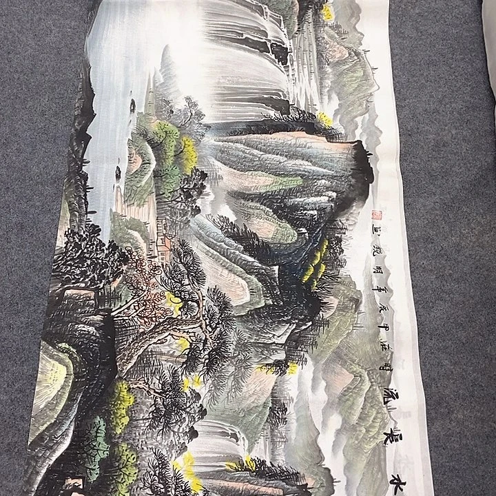 天***6国画国画作品手绘