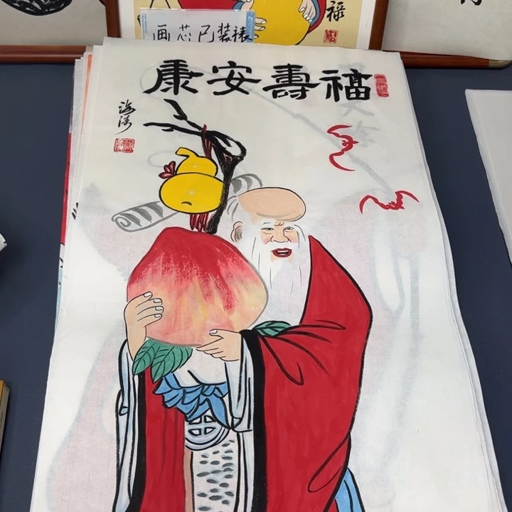 国画禅意画纯手画作品