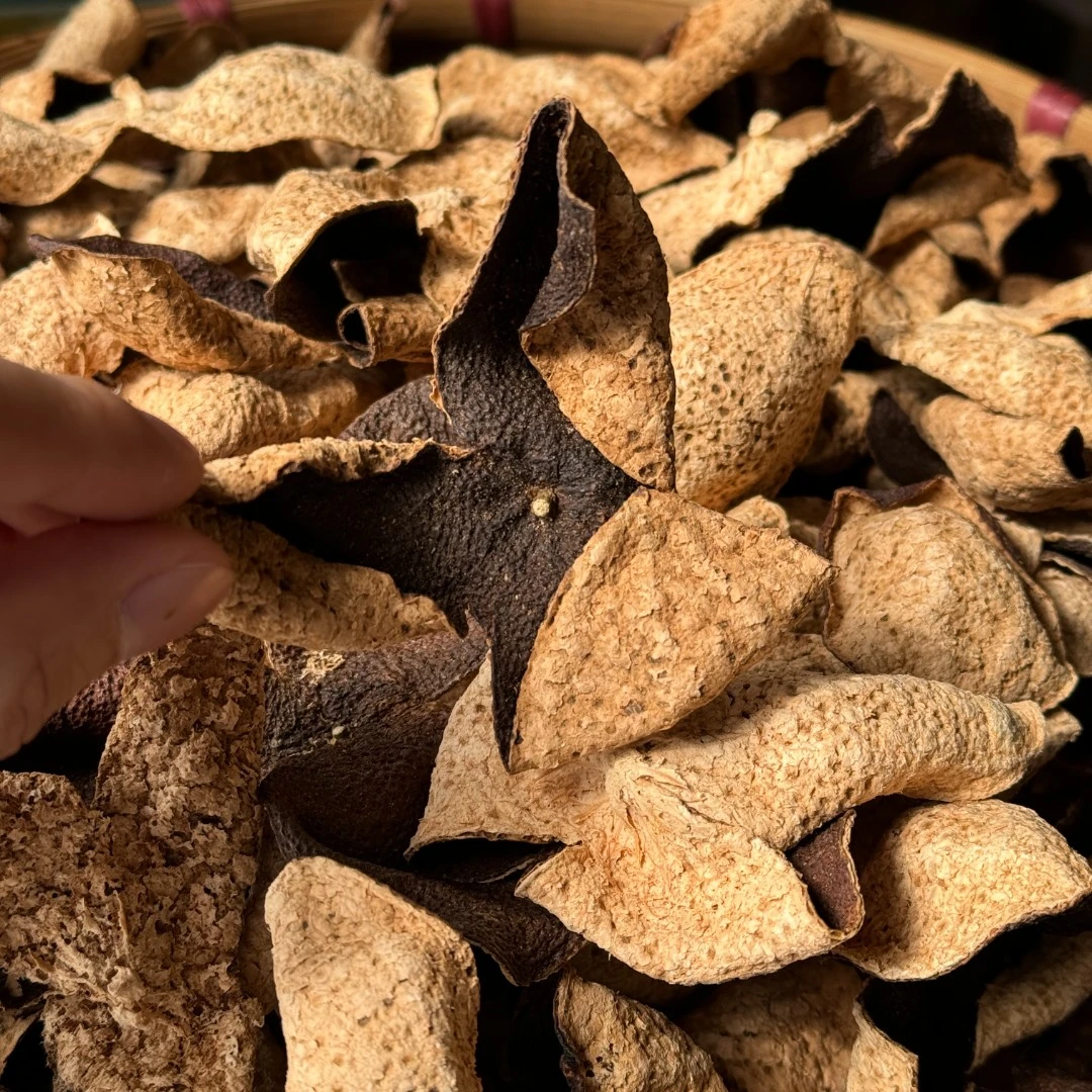 【原种母树】2017茶坑老树农家陈皮原始品种母树香气馥郁、回甘感强