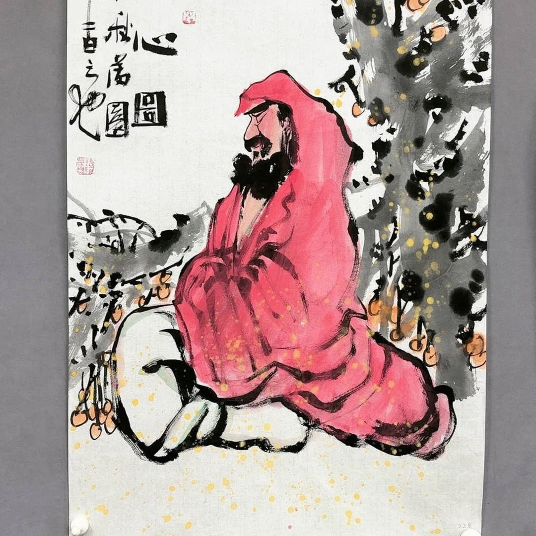 国画国画纯手绘作品请放心去藏