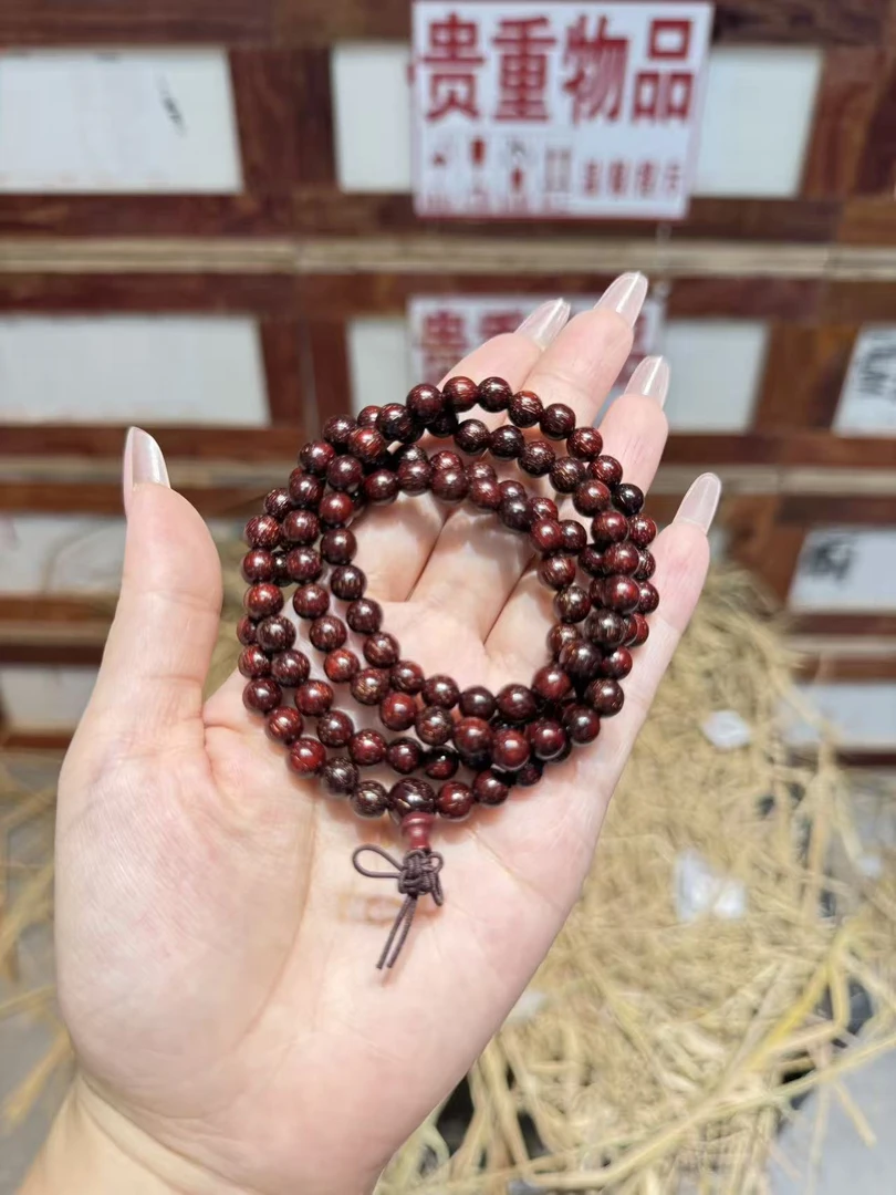 木质满星颗素串无礼盒