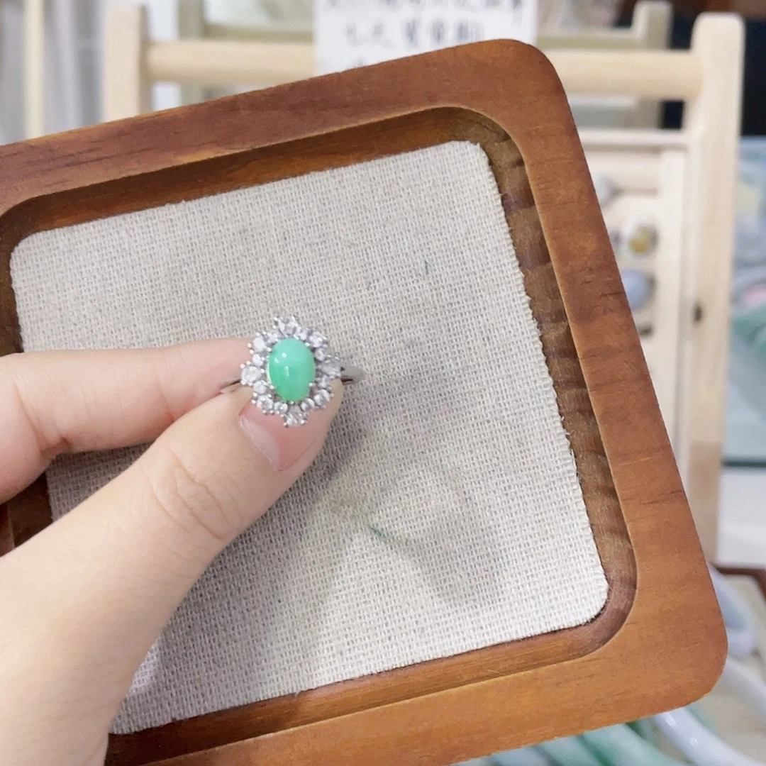 颈饰未镶嵌翡翠天然翡翠Ａ货