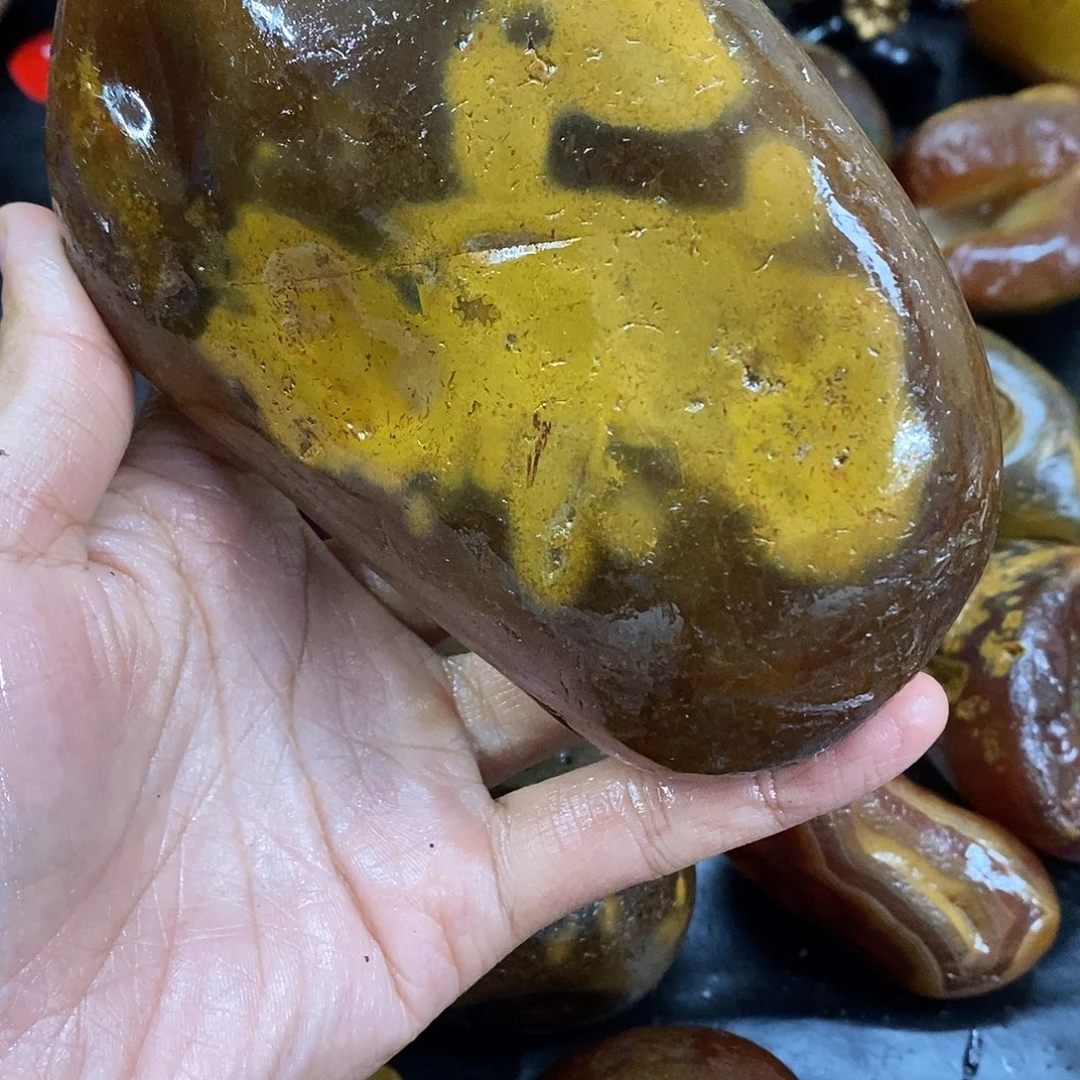 玛瑙/玉髓未镶嵌手把件