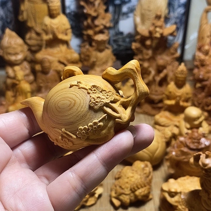 柏木（崖柏）把把壶
