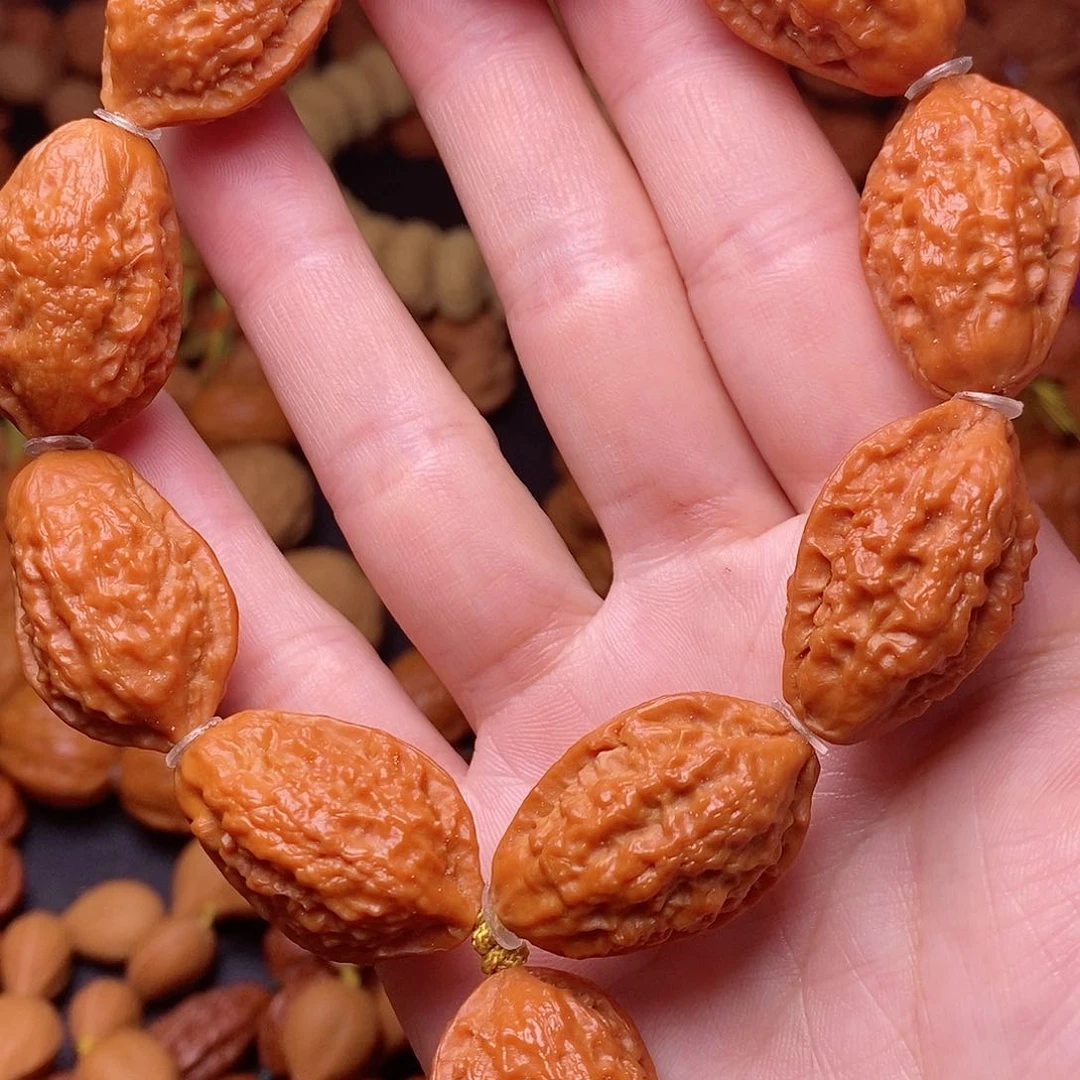 【闪购商品】文玩核桃吊坠绣花鞋20