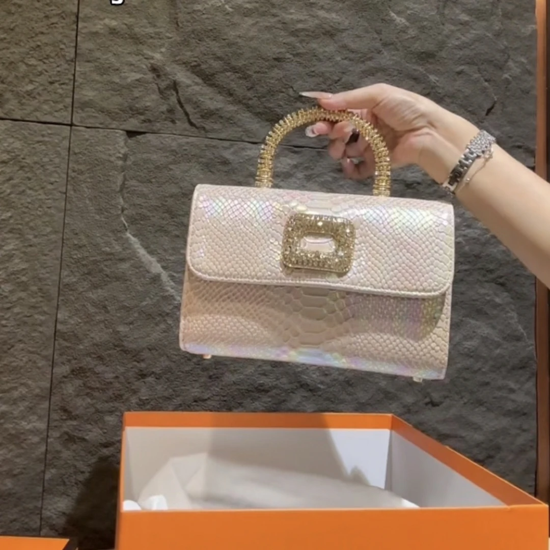 C C高端私人定制女王金手丈贵妇名媛手提包