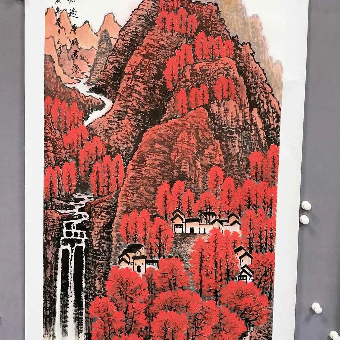 国画国画纯手绘作品请放心去藏