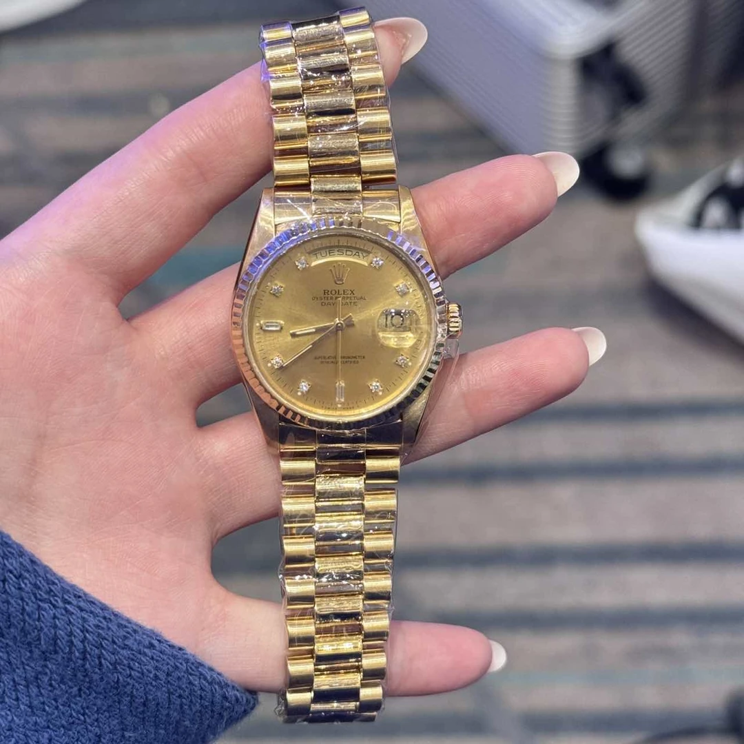 99新 Rolex/劳力士 表展/女装日志型18238原钻