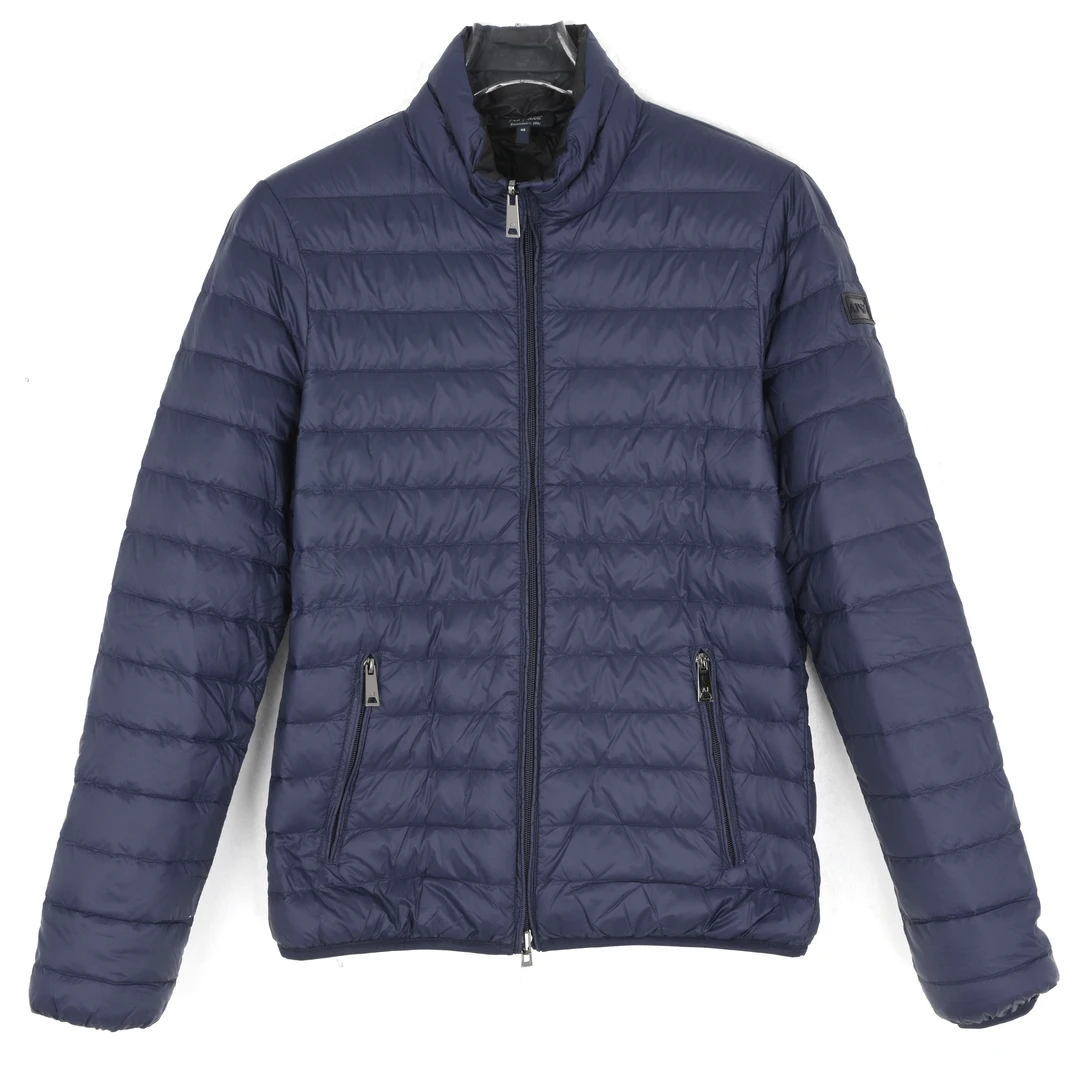 ARMANI JEANS阿玛尼 男士双面穿白鸭羽绒服8N6B54 6NJMZ 0541